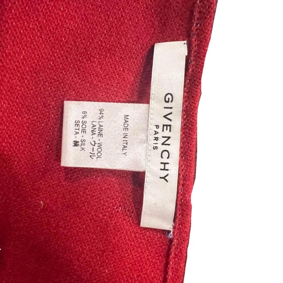 Givenchy Men’s Wool Silk Scarf ***NEVER WORN*** - Picture 3 of 3